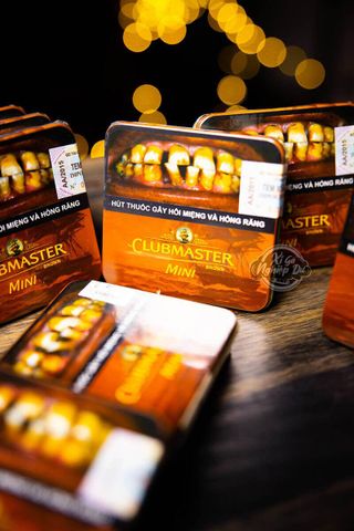 Clubmaster Mini Brown - Xì gà Mini Đức Chính hãng