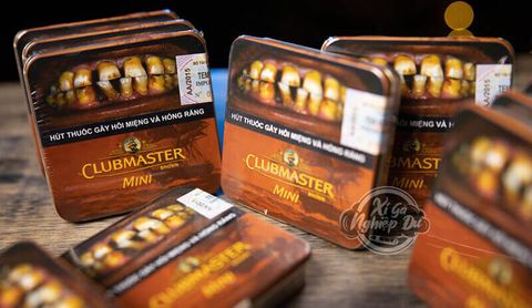 Clubmaster Mini Brown - Xì gà Mini Đức Chính hãng