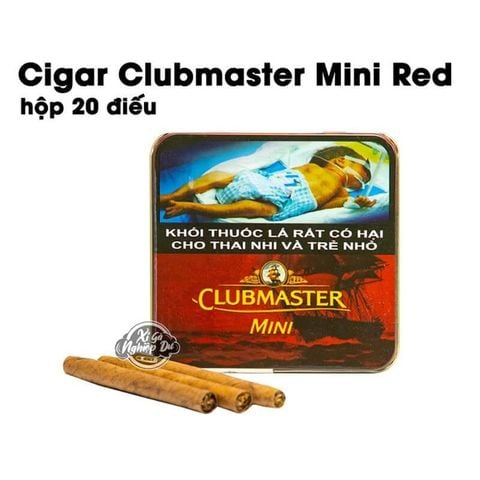 Clubmaster Mini Red - Xì gà Mini Đức Chính hãng