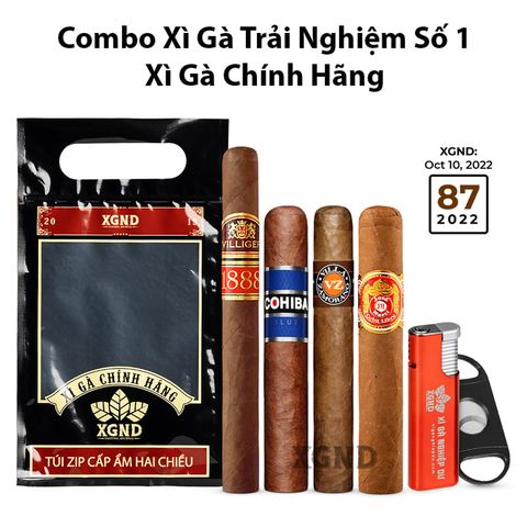 Combo Xì Gà Trải Nghiệm Số 1 - Combo Cigar Ring Nhỏ Nhẹ Nhàng