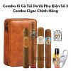 Combo Xì Gà Túi Da Và Phụ Kiện Số 3