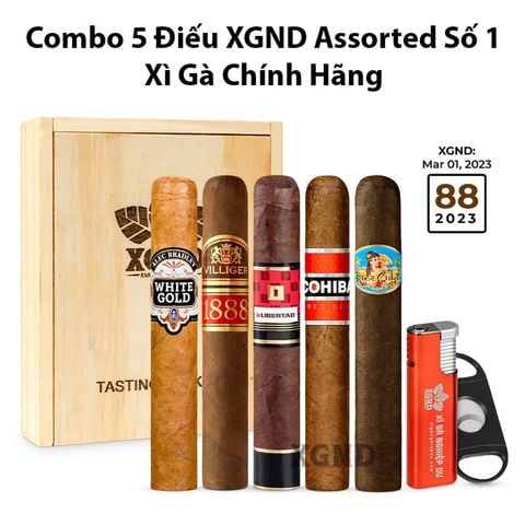 Combo 5 Điếu XGND Assorted Số 1 Chính Hãng