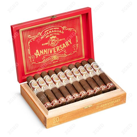 Cigar Corona Nicaraguan 25th Anniversary FSG Sun Grown Robusto - Xì Gà Chính Hãng
