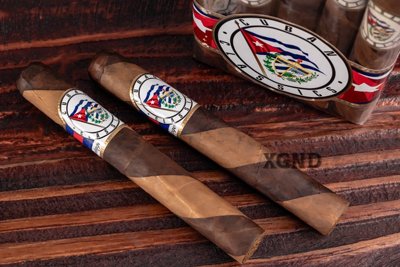 Cigar Cuban Classics Barber Pole Doble Capas Toro - Xì Gà Chính Hãng
