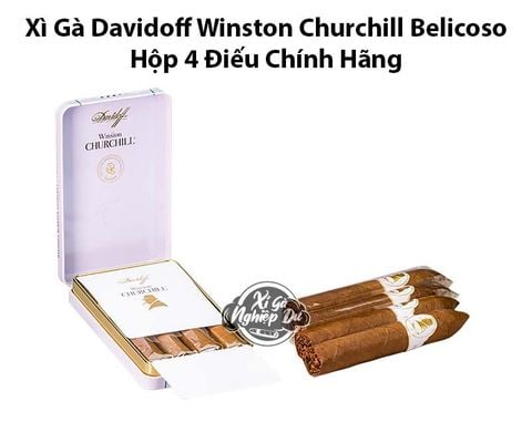 Cigar Davidoff Winston Churchill Belicoso Chính Hãng