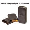 Bao Da Đựng Xì Gà Du Lịch Toscano - Phụ Kiện Bảo Quản Xì Gà Giá Rẻ