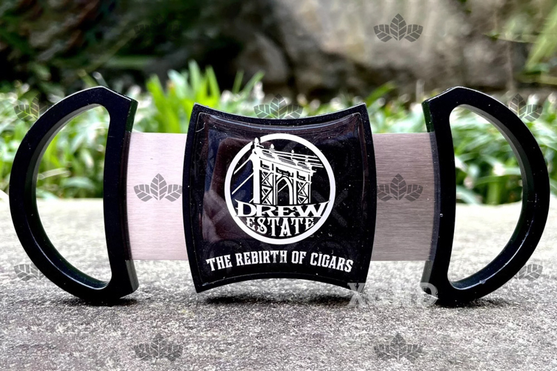 Dao Cắt Xì Gà 2 Lưỡi Drew Estate