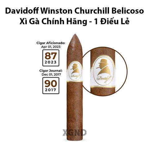 Cigar Davidoff Winston Churchill Belicoso Chính Hãng