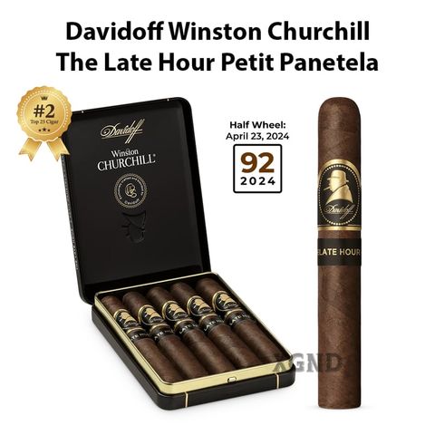 Cigar Davidoff Winston Churchill The Late Hour Petit Panetela - Xì Gà Chính Hãng
