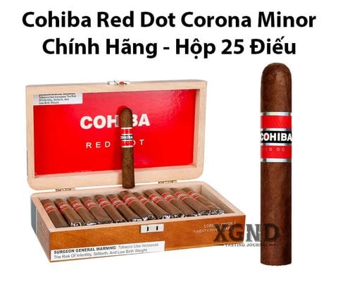 Cigar Cohiba Red Dot Corona Minor - Xì Gà Chính Hãng