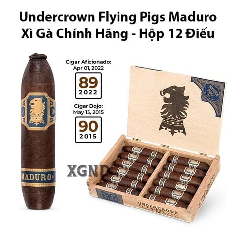 Cigar Undercrown Maduro Flying Pigs - Xì Gà Chính Hãng
