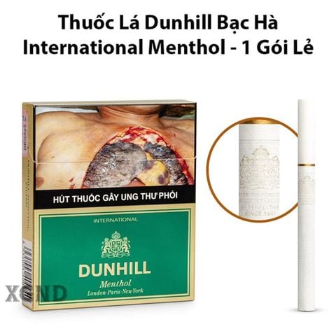 Thuốc Lá Dunhill International Menthol - Thuốc Lá Chính Hãng
