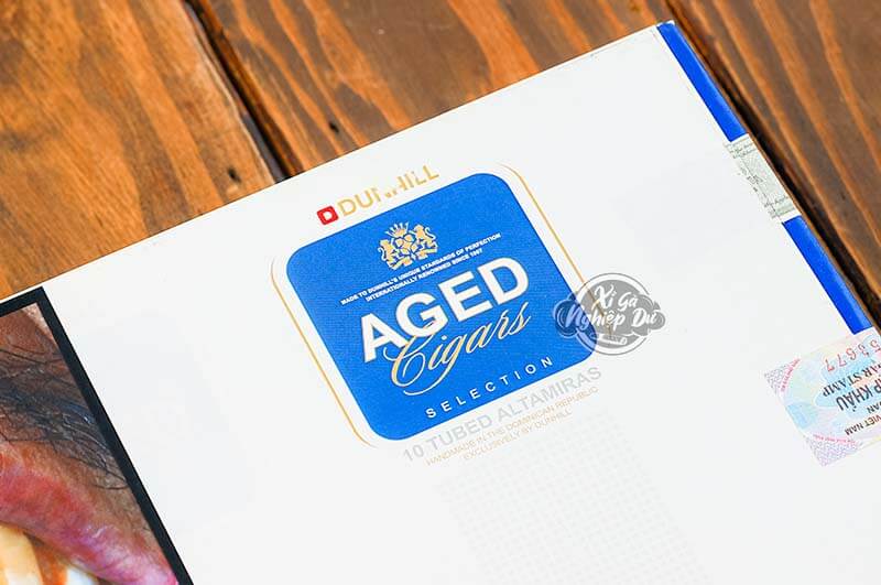 Cigar Dunhill Aged Tubed Altamiras - Hộp Xì Gà Dominica Chính Hãng