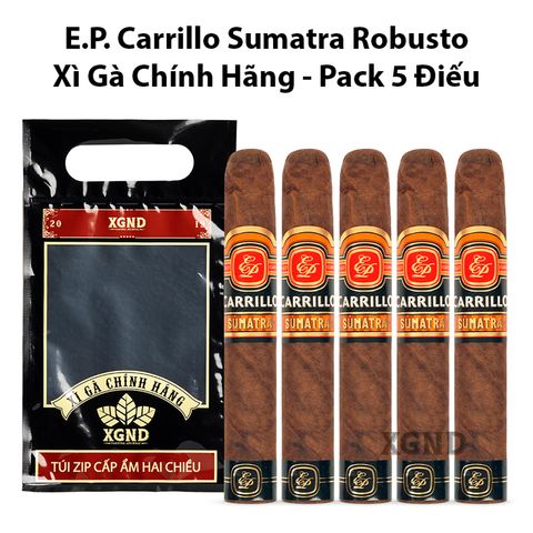 Cigar EP Carrillo Sumatra Robusto - Xì Gà Chính Hãng
