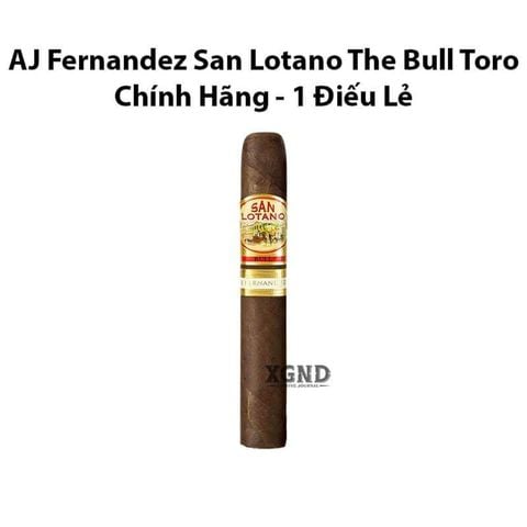 Cigar AJ Fernandez San Lotano The Bull Toro - Xì Gà Chính Hãng - 1 Điếu Lẻ