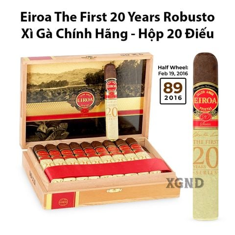 Cigar Eiroa The First 20 Years Robusto - Xì Gà Chính Hãng