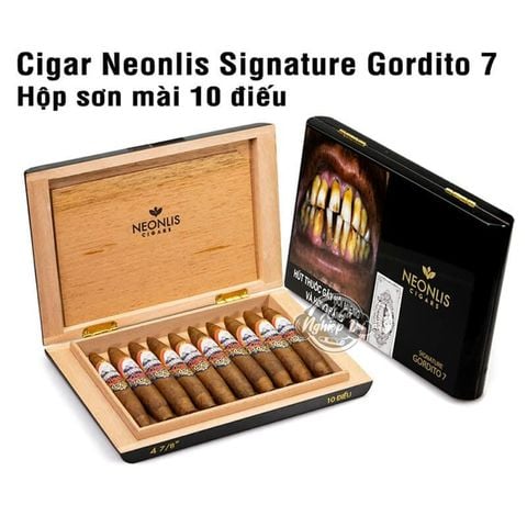 Cigar Neonlis Gordito 7 - Xì gà Việt Nam Chính hãng