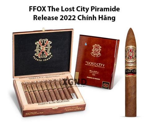 Cigar Fuente Fuente Opus X The Lost City LE Piramide - Xì Gà Chính Hãng