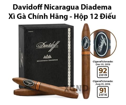 Cigar Davidoff Nicaragua Diadema - Xì Gà Chính Hãng