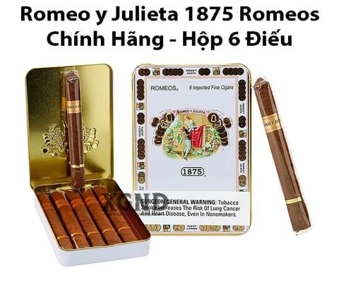 Cigar Romeo Y Julieta 1875 Romeos - Xì Gà Chính Hãng