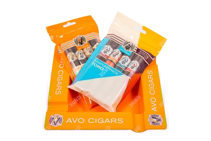 Gạt Tàn Cigar 4 Điếu AVO Orange Ashtray