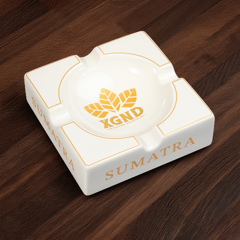 Gạt Tàn Cigar Ceramic 4 Điếu XGND Ashtray
