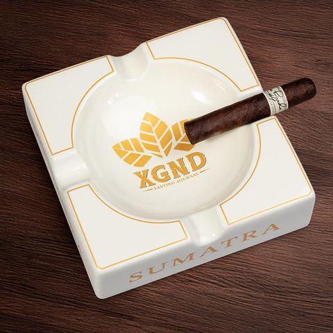 Gạt Tàn Cigar Ceramic 4 Điếu XGND Ashtray - Phụ Kiện Xì Gà