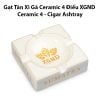 Gạt Tàn Cigar Ceramic 4 Điếu XGND Ashtray