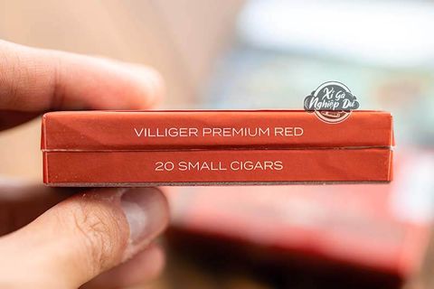 Cigar Villiger Premium Red - Xì Gà Mini Đức Chính Hãng