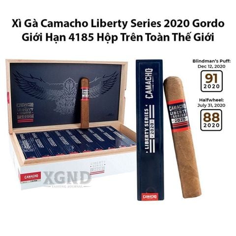 Cigar Camacho Liberty 2020 Gordo - Xì Gà Chính Hãng
