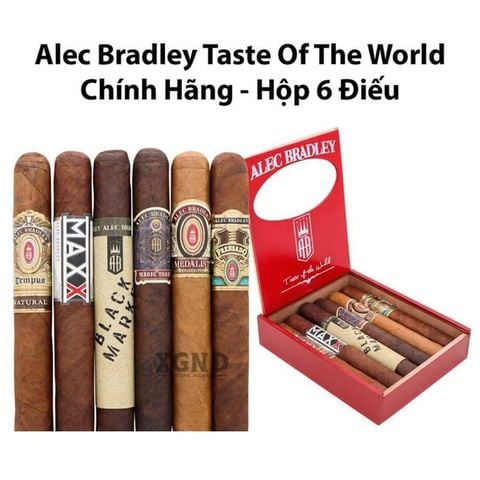 Xì Gà Alec Bradley Taste Of The World - Xì Gà Chính Hãng - Hộp 6 Điếu