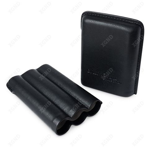 Hộp Đựng Xì Gà Cầm Tay 3 Điếu Balmoral Bằng Da - Phụ Kiện Xì Gà