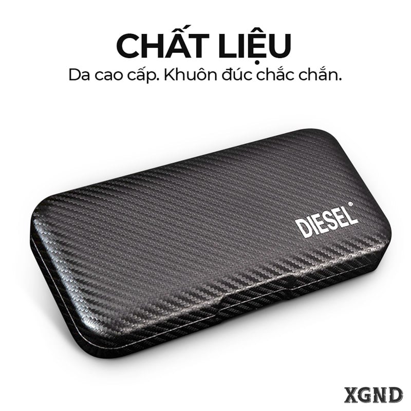 Hộp Đựng Xì Gà Cầm Tay 4 Điếu DIESEL Chính Hãng - Phụ Kiện Xì Gà