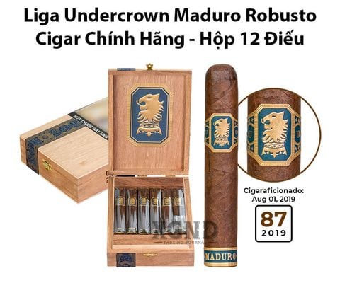 Cigar Liga Undercrown Maduro Robusto - Xì Gà Chính Hãng