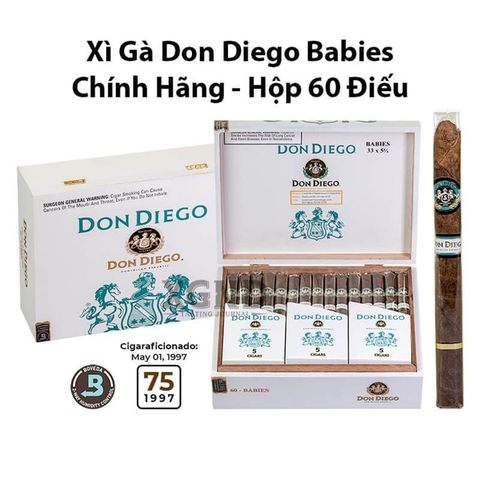 Cigar Don Diego Babies - Xì Gà Chính Hãng