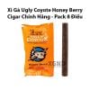 Cigar Ugly Coyote Honey Berry - Xì Gà Mini Chính Hãng - Pack 8 Điếu