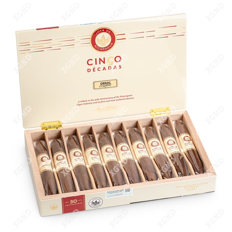 Cigar Joya De Nicaragua Cinco Decadas 50 Aniversario Diadema