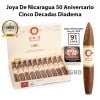 Joya De Nicaragua Cinco Decadas 50 Aniversario Diadema