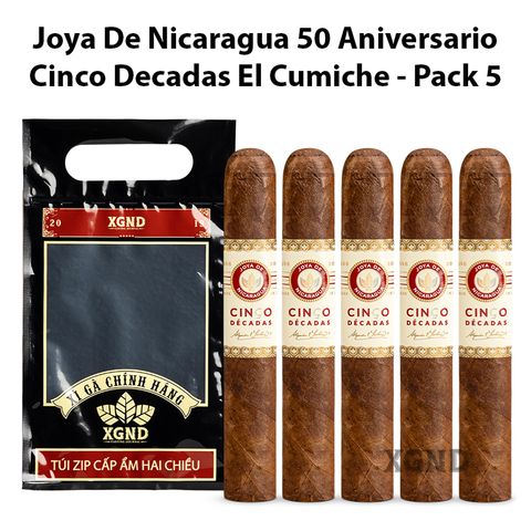 Cigar Joya De Nicaragua Cinco Decadas 50 Aniversario El Cumiche - Xì Gà Chính Hãng