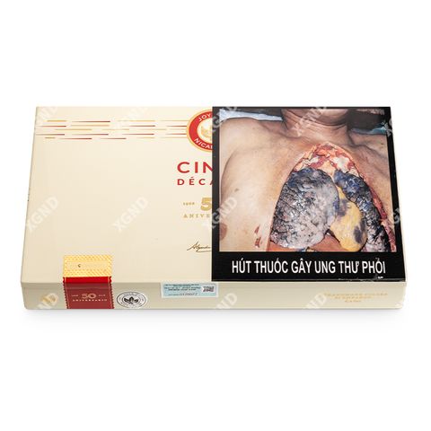 Cigar Joya De Nicaragua Cinco Decadas 50 Aniversario El Embargo - Xì Gà Chính Hãng