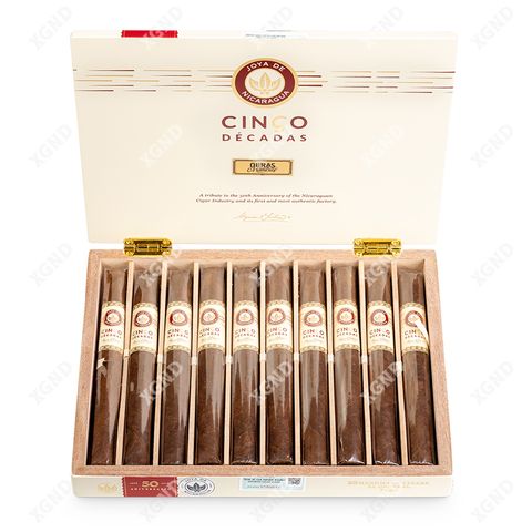Cigar Joya De Nicaragua Cinco Decadas 50 Aniversario El General - Xì Gà Chính Hãng
