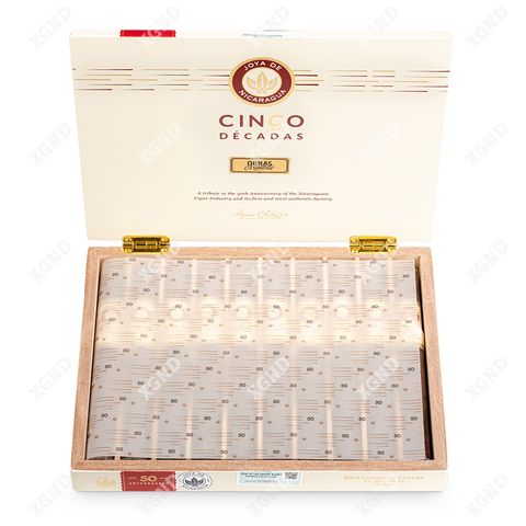 Cigar Joya De Nicaragua Cinco Decadas 50 Aniversario El General - Xì Gà Chính Hãng