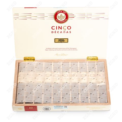 Cigar Joya De Nicaragua Cinco Decadas 50 Aniversario Fundador - Xì Gà Chính Hãng