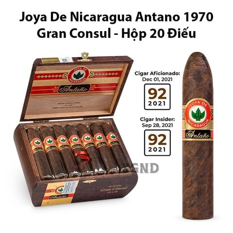 Cigar Joya De Nicaragua Antano 1970 Gran Consul - Xì Gà Chính Hãng