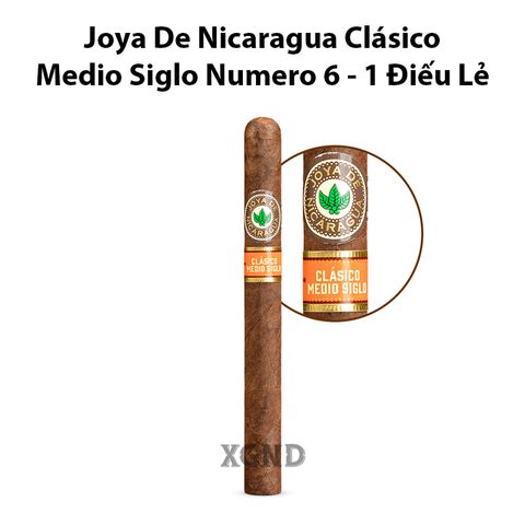 Cigar Joya De Nicaragua Clasico Medio Siglo Numero 6 - Xì Gà Chính Hãng