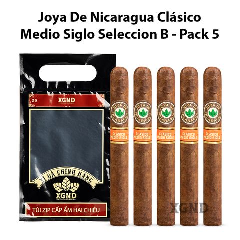 Cigar Joya De Nicaragua Clasico Medio Siglo Seleccion B - Xì Gà Chính Hãng
