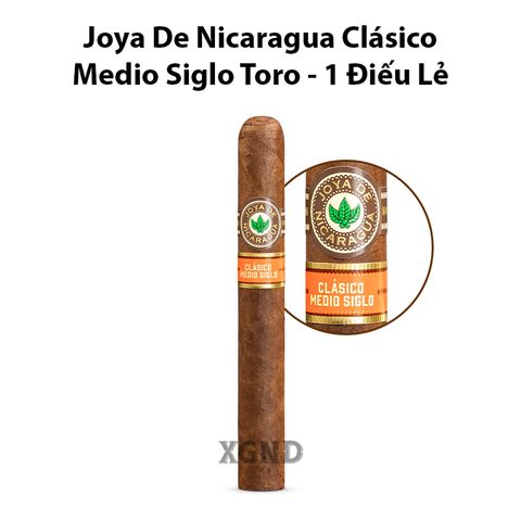 Cigar Joya De Nicaragua Clasico Medio Siglo Toro - Xì Gà Chính Hãng