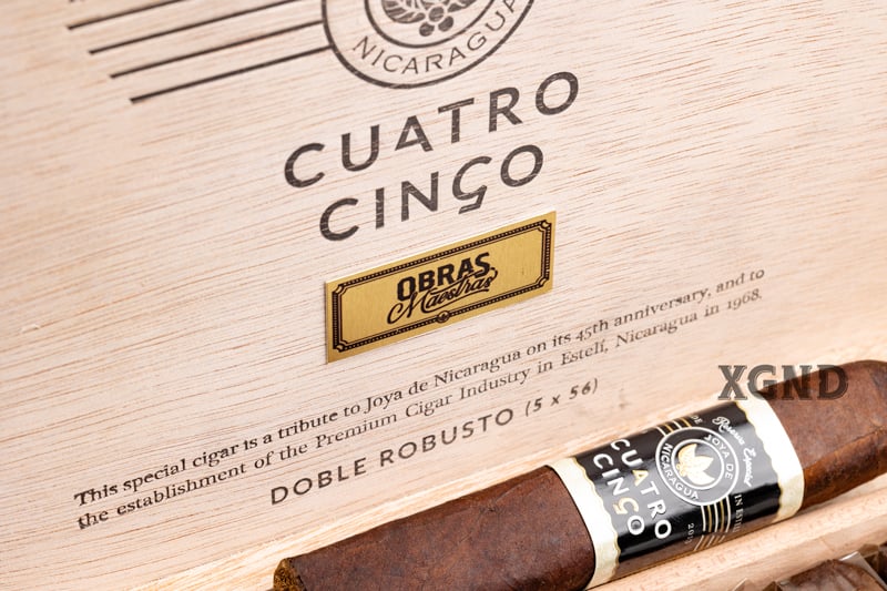 Cigar Joya De Nicaragua Cuatro Cinco Reserva Especial Doble Robusto - Xì Gà Chính Hãng