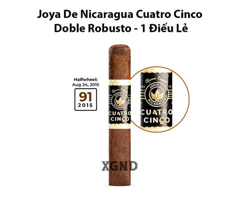 Cigar Joya De Nicaragua Cuatro Cinco Reserva Especial Doble Robusto - Xì Gà Chính Hãng