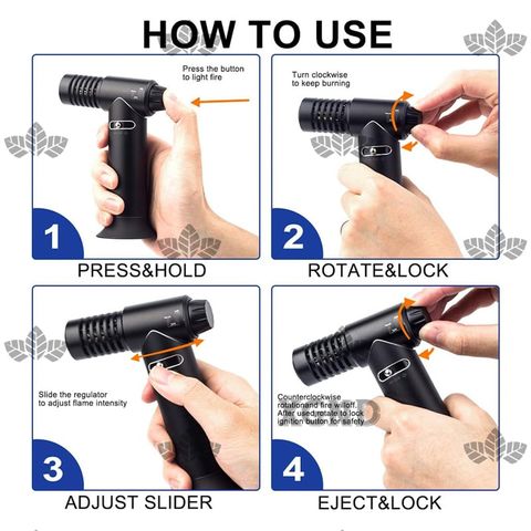 Bật Lửa Khò Xì Gà Để Bàn Vertigo Avo Cigars - Phụ Kiện Cigar Chuyên Dụng